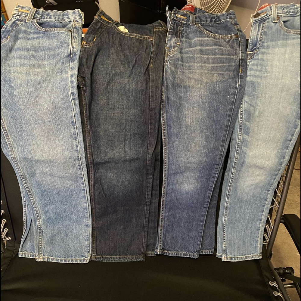 4 pack of Boys Jeans - Size 12